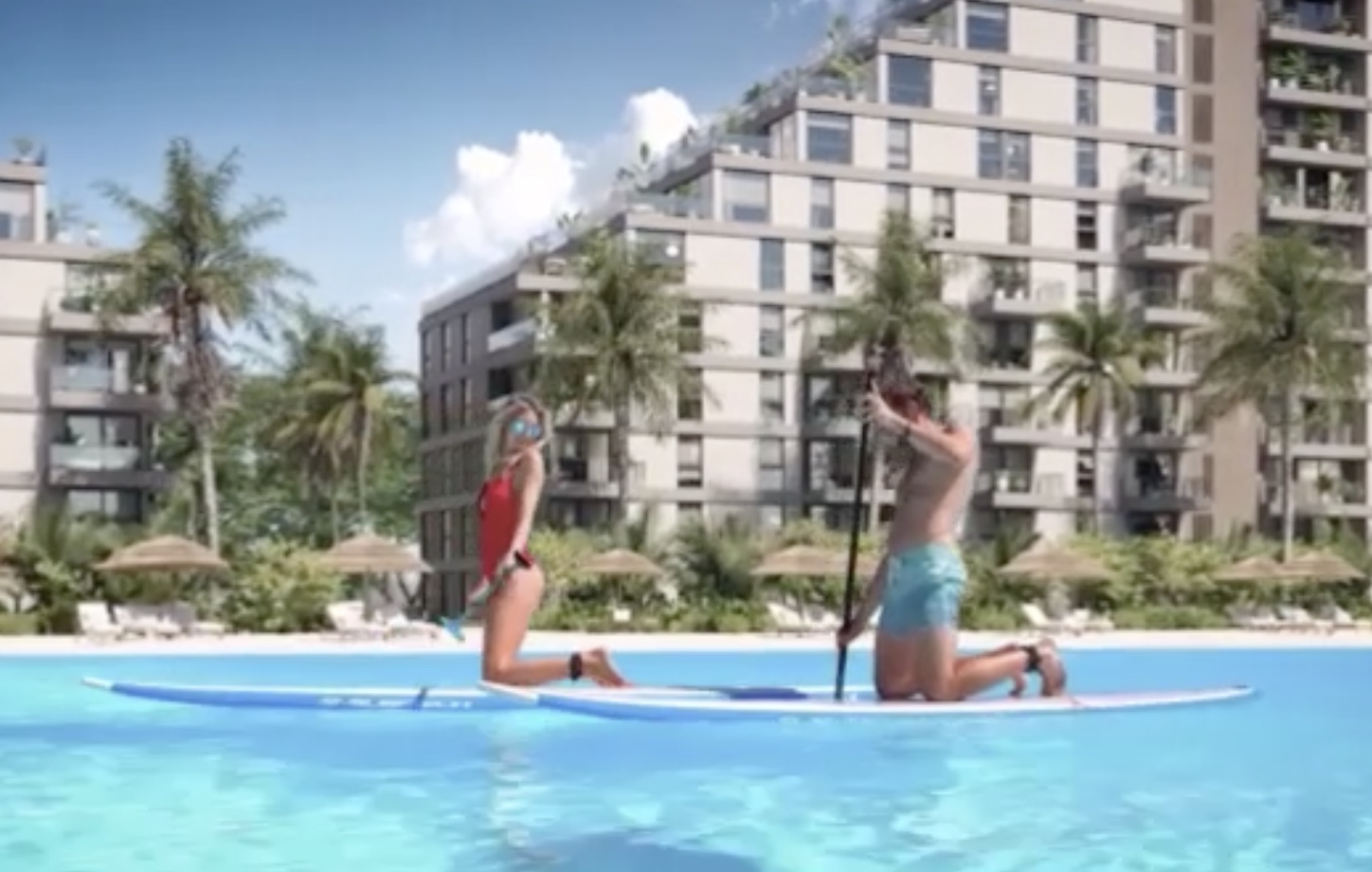 Stand up paddle na lagoa cristalina