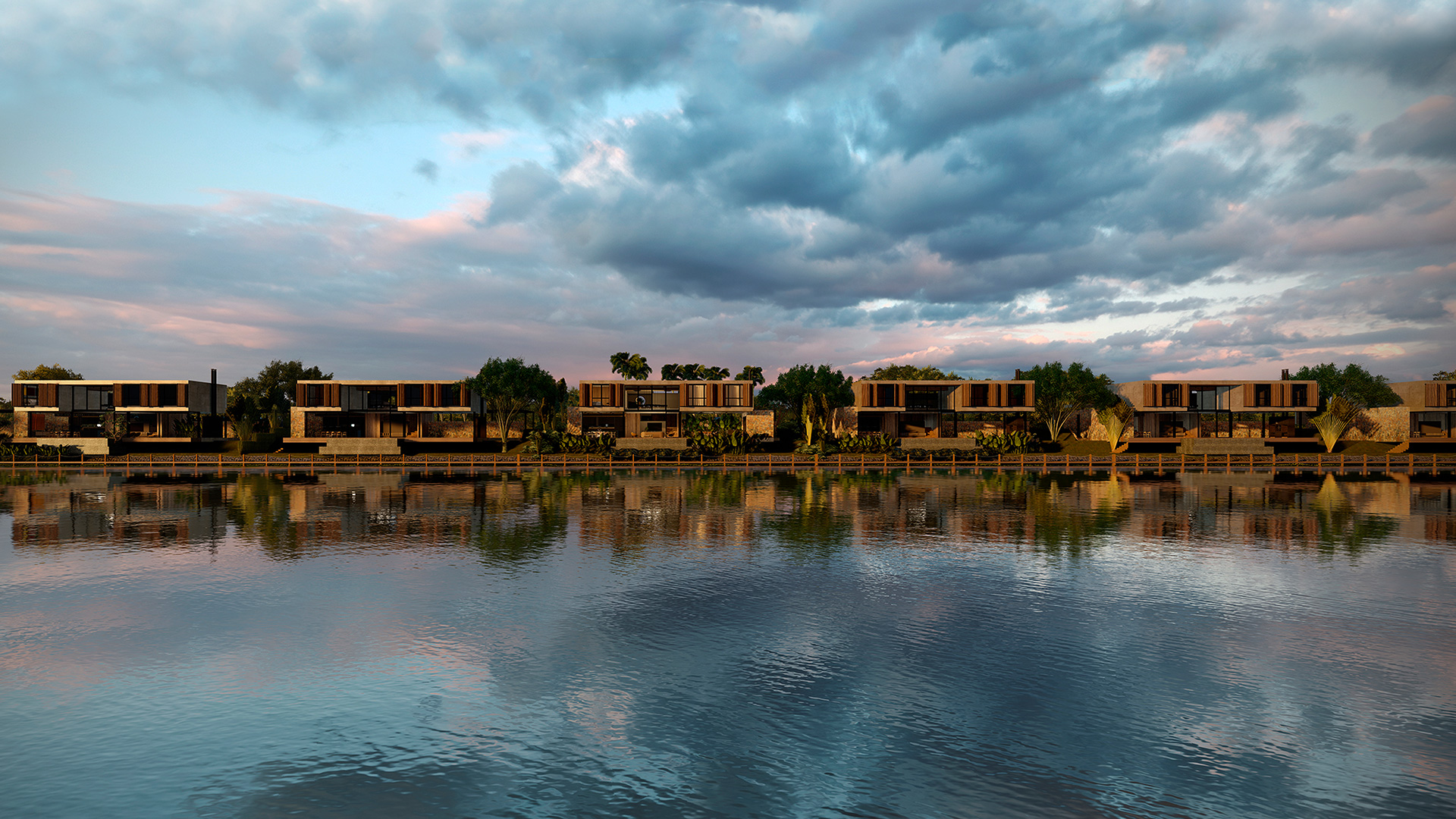 Terrazas Malibú — Golf course and marina, Paraguay